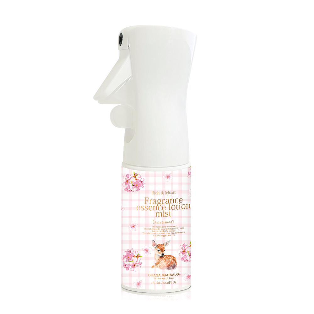 OHANA MAHAALO 桃氣斑比香噴噴雲朵保濕霧(180ml)