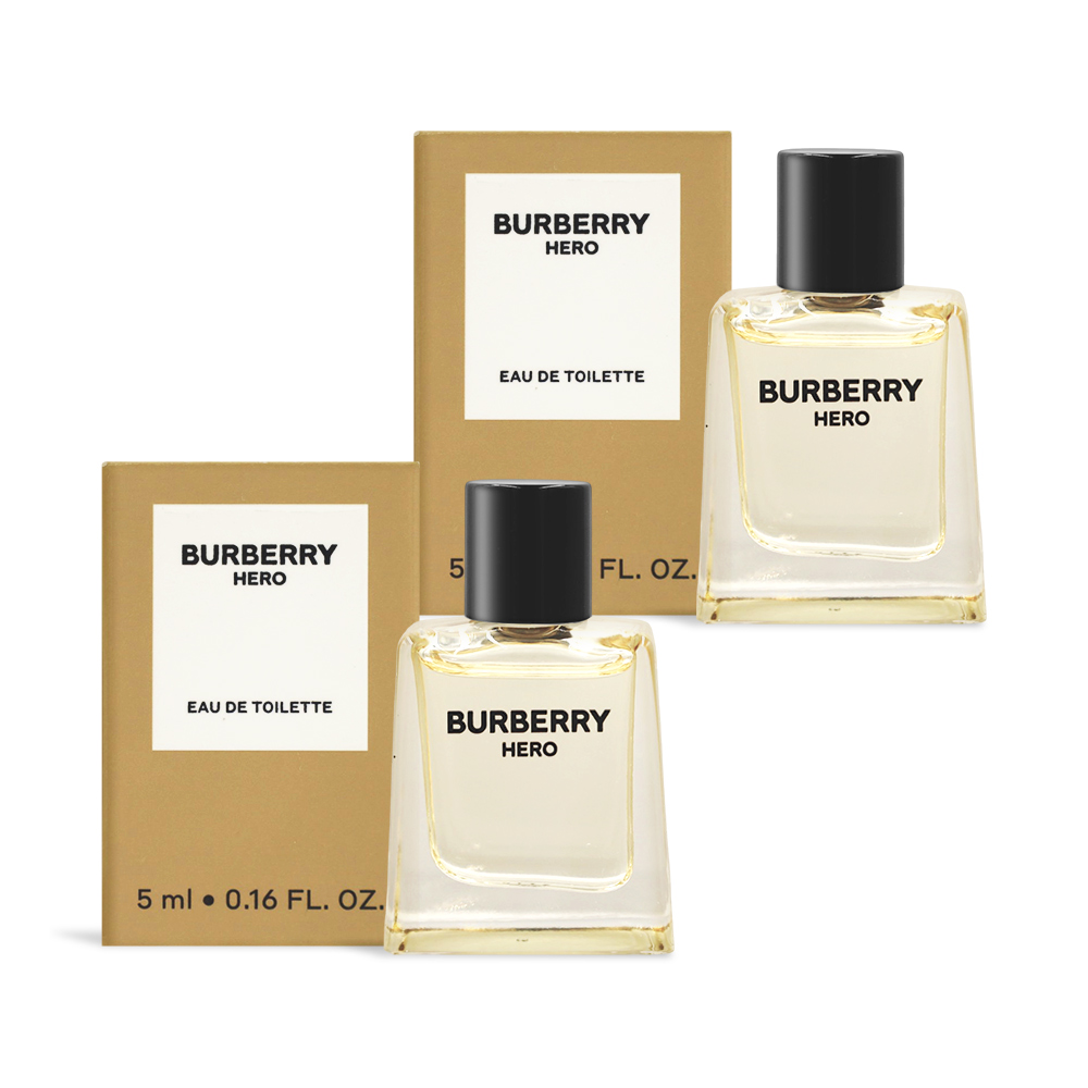 BURBERRY 巴寶莉 英雄神話男性淡香水(5ml)X2-公司貨