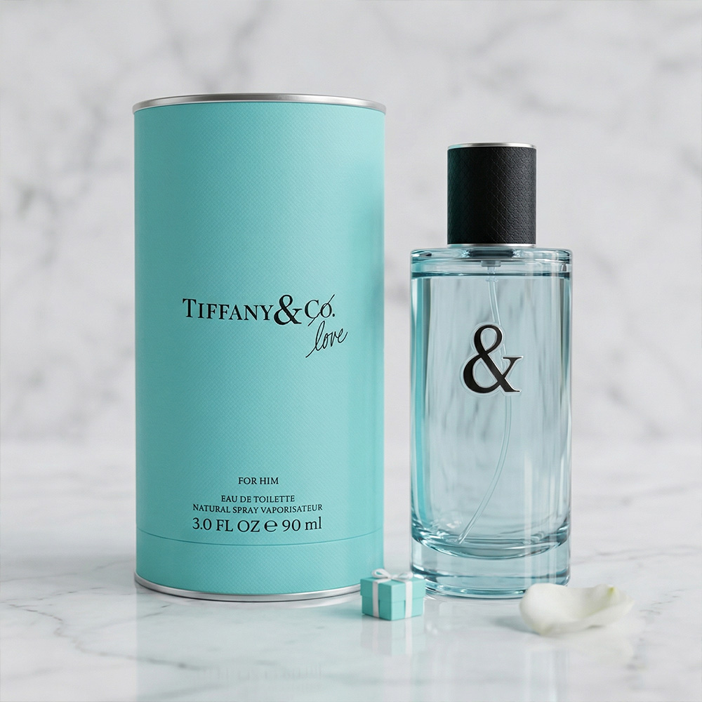 Tiffany & Co. 蒂芙尼愛語男性淡香水90ml Love For Him EDT 總代理公司
