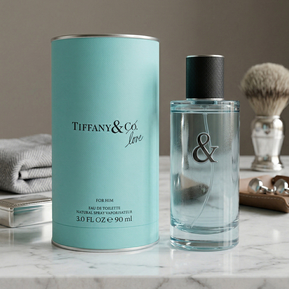 Tiffany & Co. 蒂芙尼愛語男性淡香水90ml Love For Him EDT 總代理公司