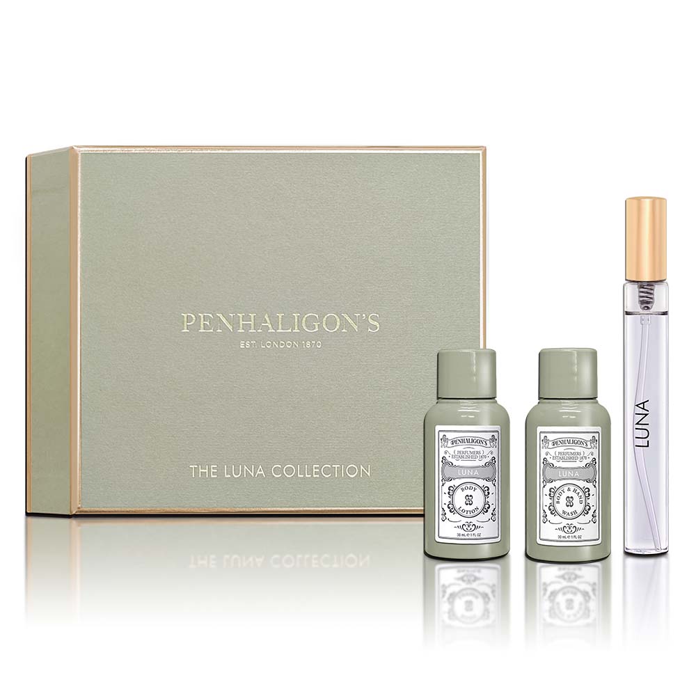 PENHALIGON'S 潘海利根LUNA 月亮女神香氛禮盒(淡香水10ML+沐浴膠30ML+
