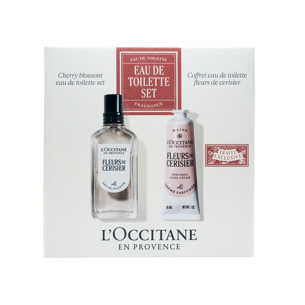 L'OCCITANE 歐舒丹 櫻花香氛禮盒[淡香水(50ml)+護手霜(30ml)]