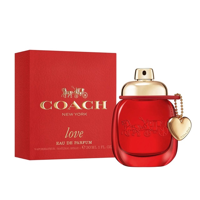 COACH 蔻馳 LOVE 時尚戀紅女性淡香精 30ml