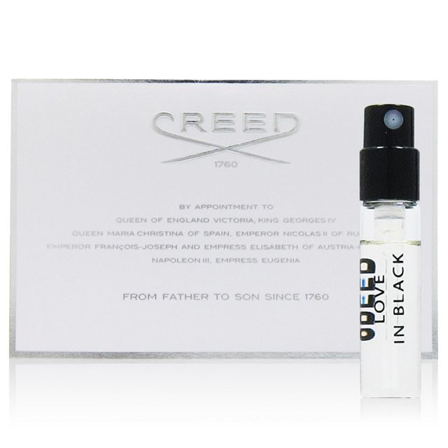 CREED LOVE IN BLACK 克蕾德夜光女性香水針管2.5ml 平行輸入- PChome