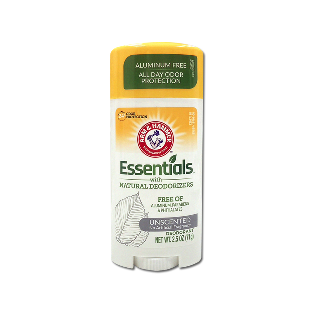 ARM&HAMMER 鐵鎚 美國小蘇打消臭體香膏-原味無香(灰標)71g/罐(長效淨味約24HR除臭爽身去味香氛露)