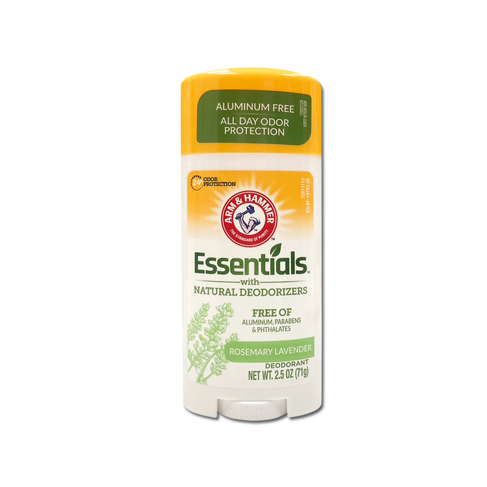 ARM&HAMMER 鐵鎚 美國小蘇打消臭體香膏-迷迭薰衣(綠標)71g/罐(長效淨味約24HR除臭爽身去味香氛露)