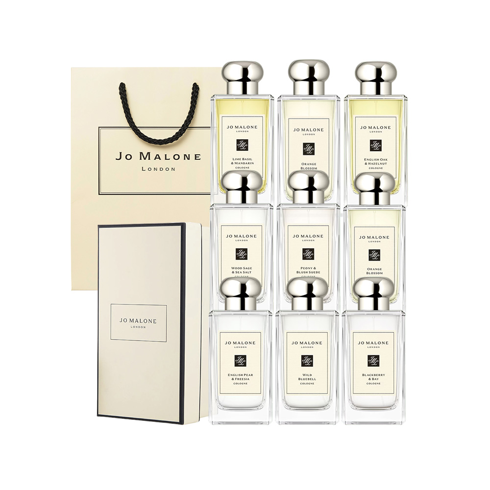 Jo Malone 香水100ml 任選 (黑莓子與月桂葉/杏桃花與蜂蜜/牡丹與胭紅麂絨/青檸羅勒與柑橘/黑石榴)★禮物/送禮推薦
