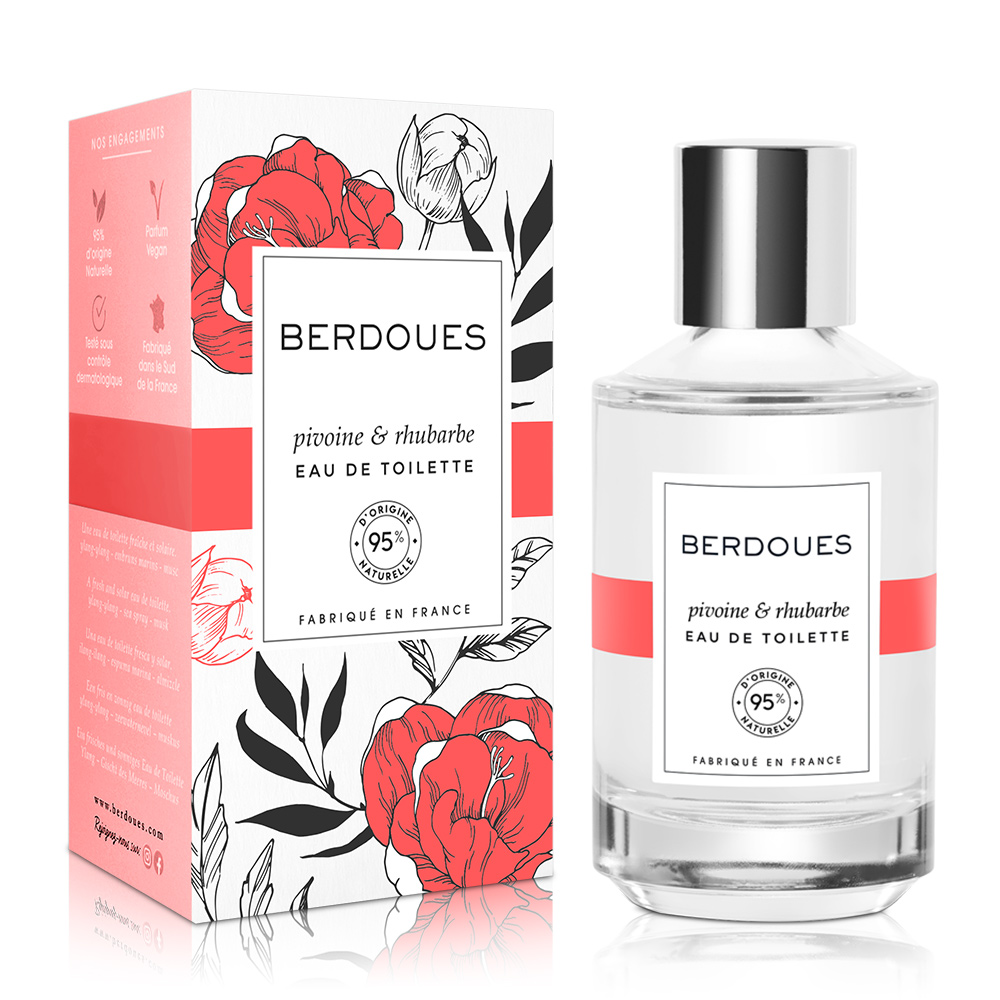 Berdoues 1902 摩登雅致 牡丹&大黃淡香水(100ml)