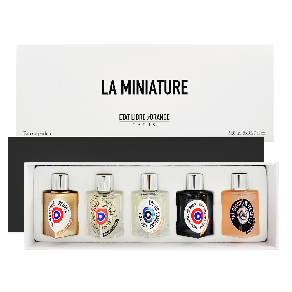 ETAT LIBRE DORANGE 解放橘郡 Discovery La Miniature 小香禮盒 8mlx5-囚花+陰暗森林+像你這樣的人+荒蕪果實+卓越者 淡香精香氛禮盒