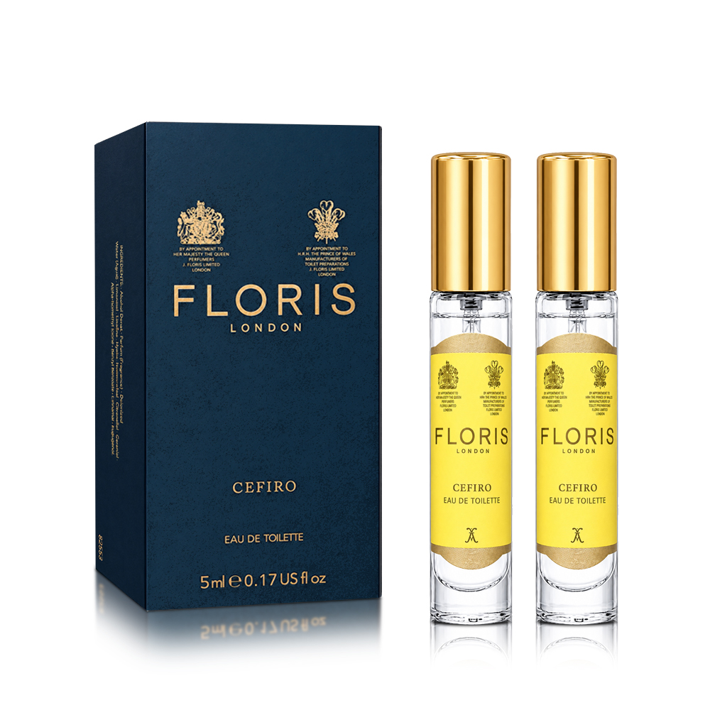 Floris Cefiro 微風輕拂淡香水小香(5ml)X2入