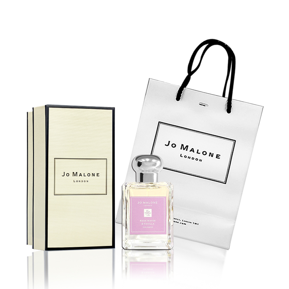 Jo Malone 2023 玫瑰水與香草限定版古龍水 50ML 附原廠提袋