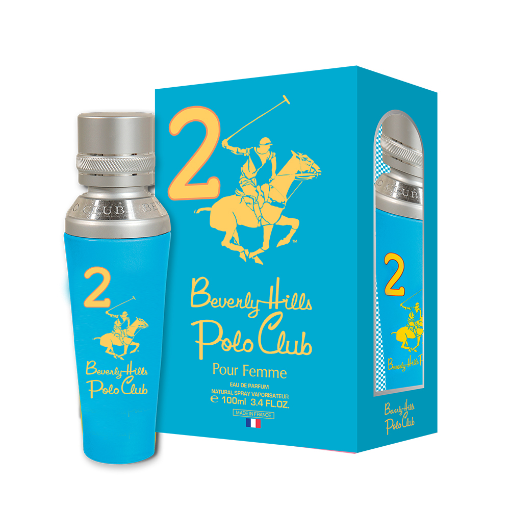 B.H.POLO 比佛利保羅 藍色馬球騎士精神女性淡香精 100ml
