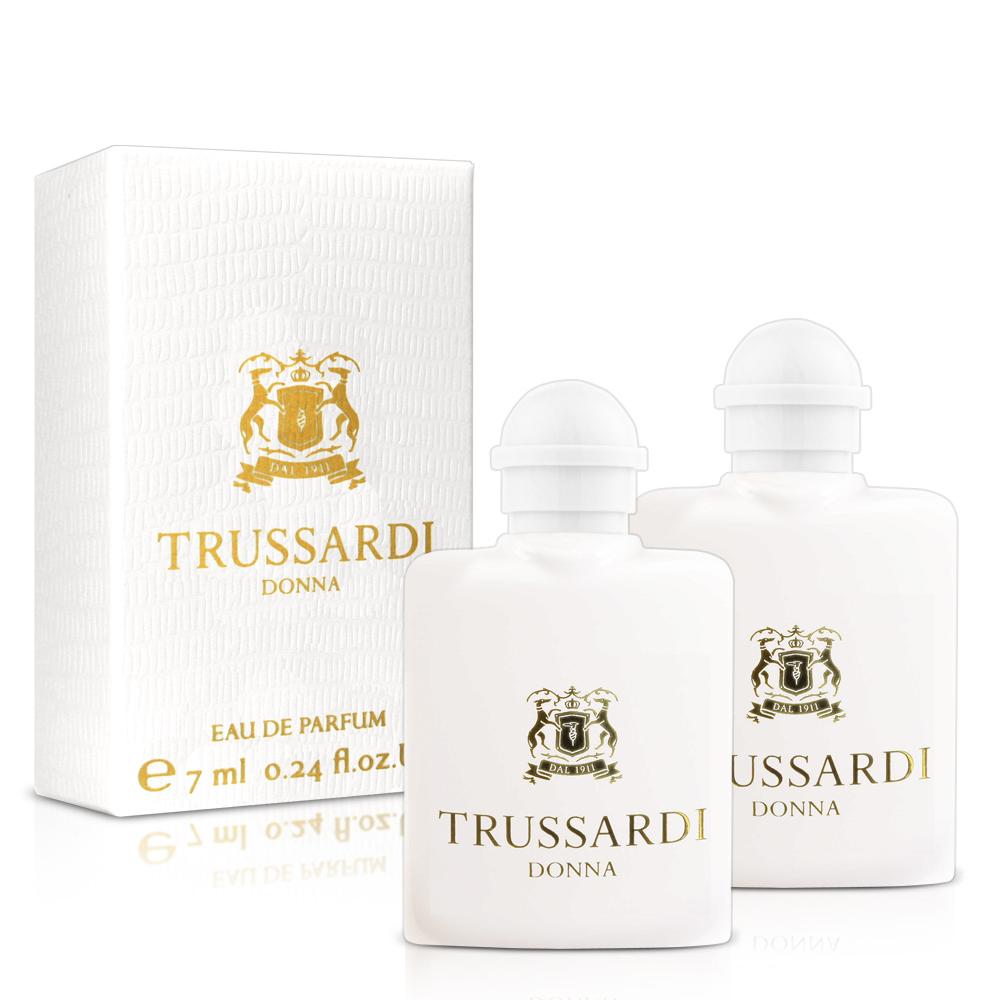 Trussardi 楚沙迪 DONNA女性淡香精小香(7ml)X2入