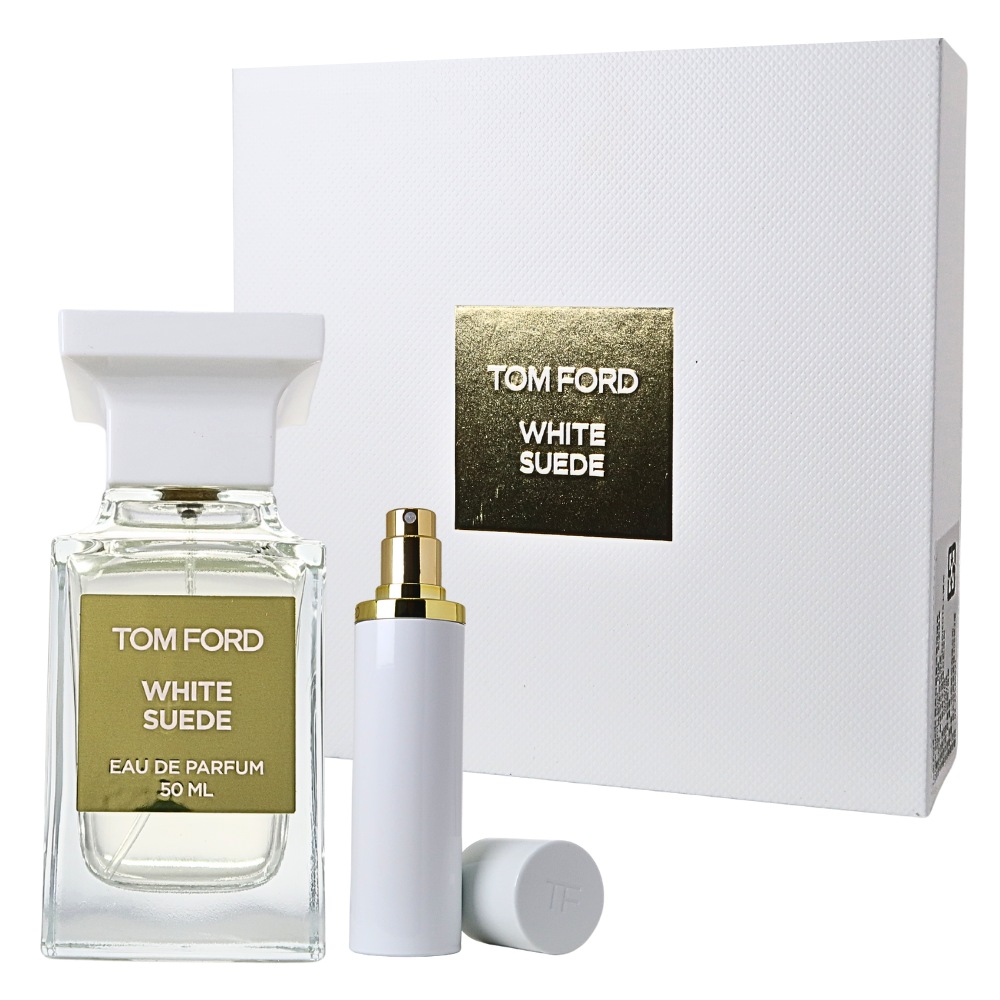 TOM FORD White Suede 經典白麝香淡香精禮盒（50ml+10ml） - PChome