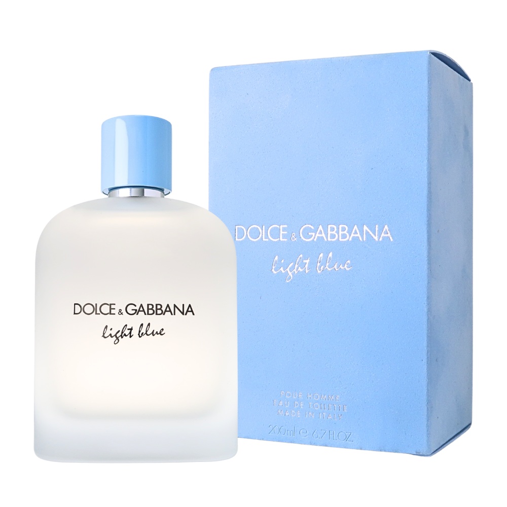 DOLCE & GABBANA Light Blue 淺藍男性淡香水 EDT 200ml