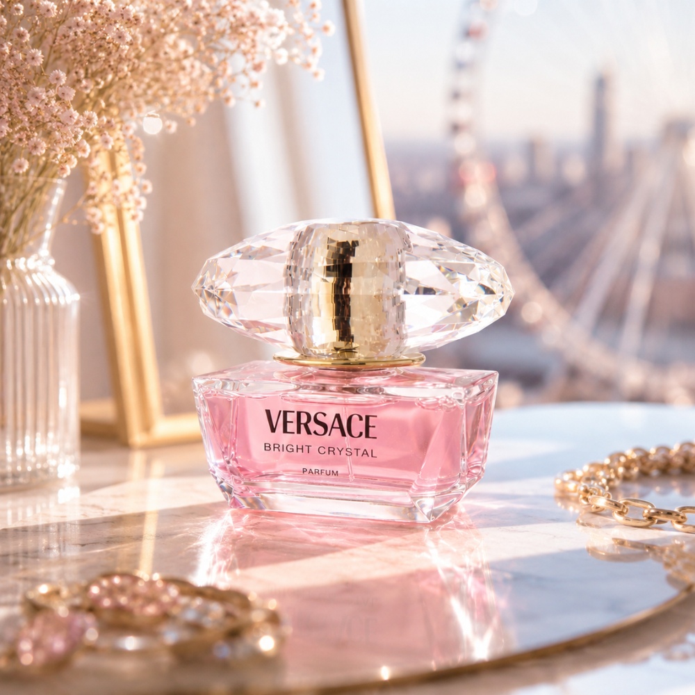 Versace 凡賽斯Bright Crystal 香戀水晶香精PARFUM 50ml - PChome 24h購物