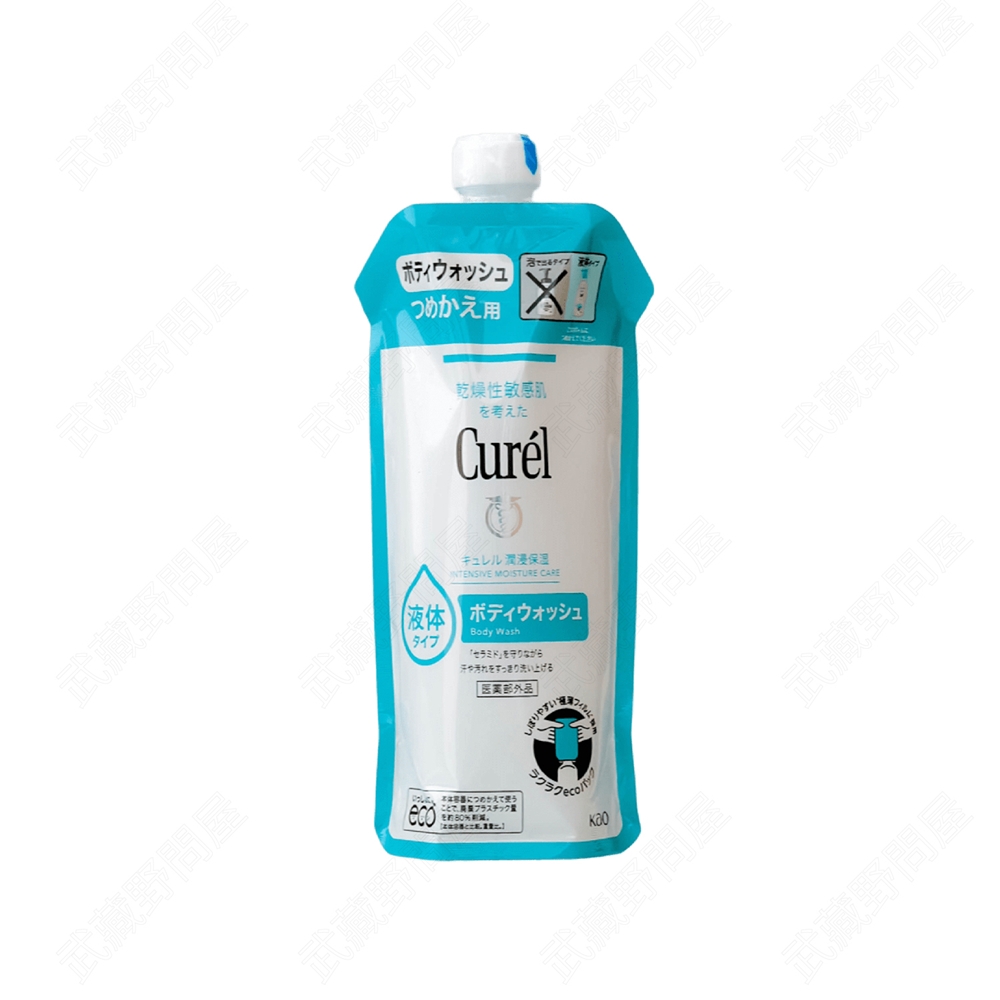 CUREL 珂潤 【日本花王】保濕沐浴乳補充包 340ml