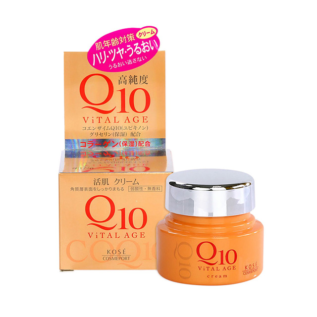 日本KOSE Q10高純度緊緻活膚日霜40g