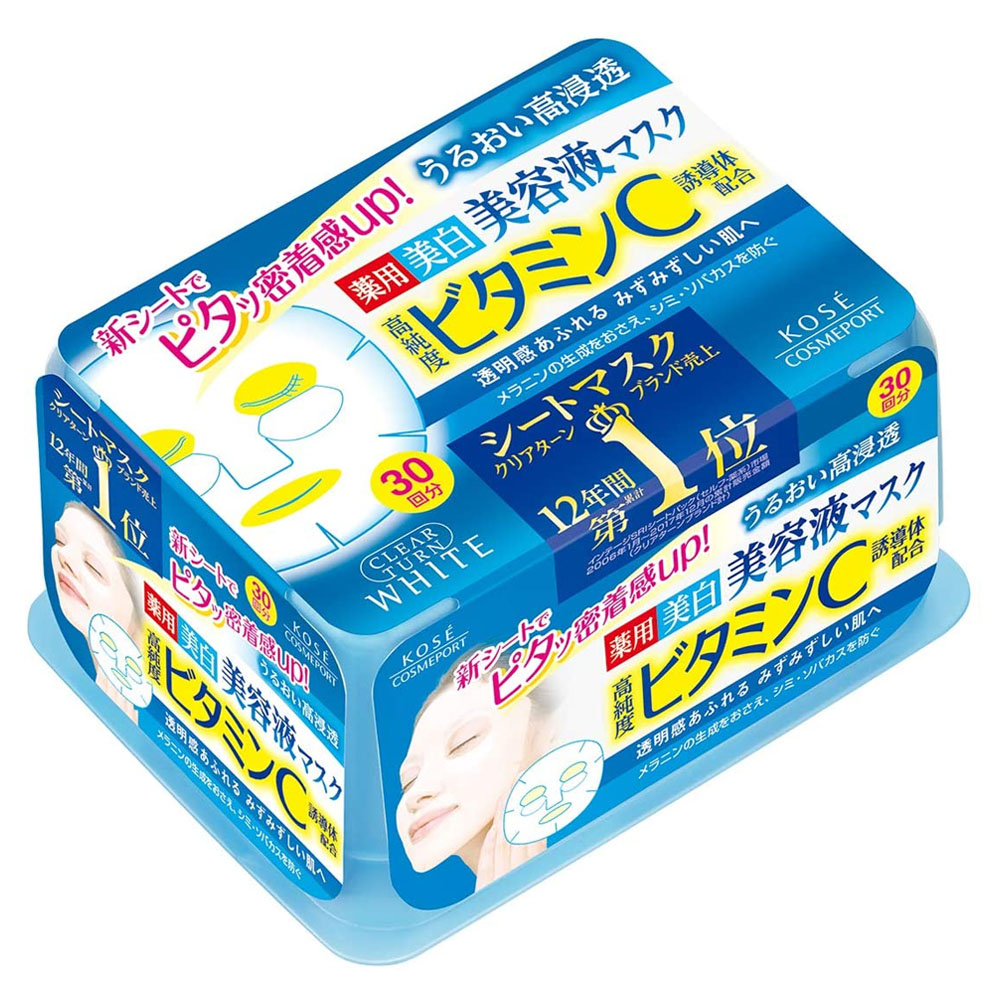 日本 薏仁深層優白面膜30入