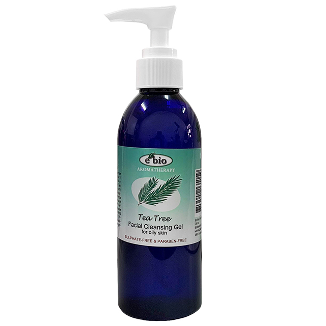 e'bio 伊比歐 茶樹精油抗油洗面乳-一般&油性(200ml)