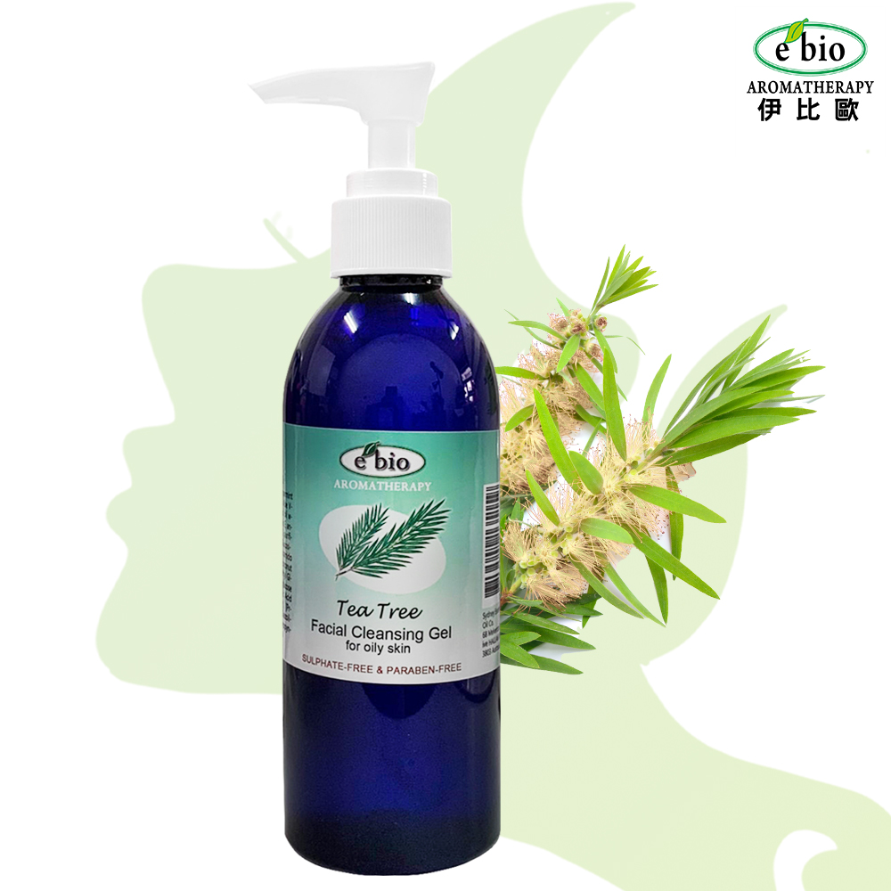 e'bio 伊比歐 ebio 茶樹精油抗油洗面乳-一般&油性(200ml)