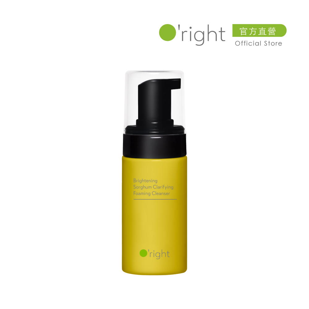 O'right 歐萊德 酒釀提亮輕洗卸慕絲110mL