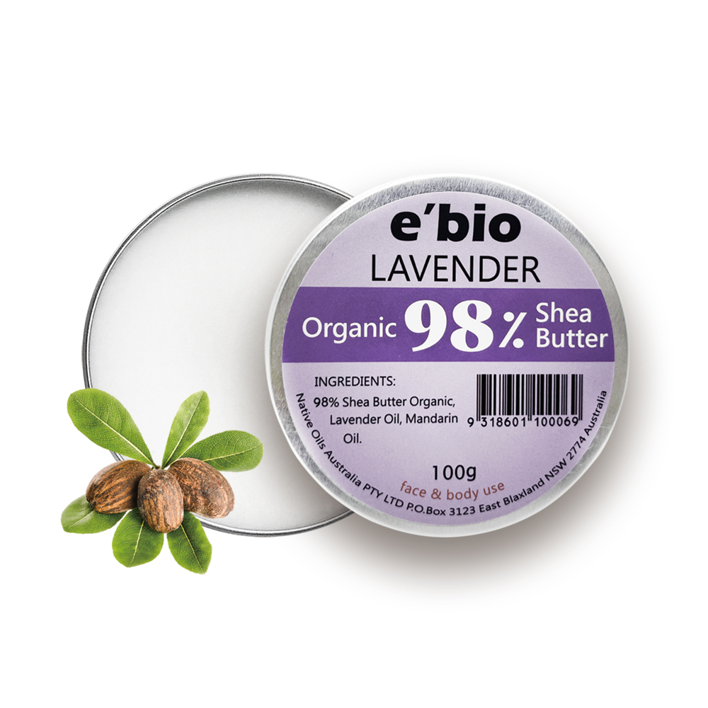 e'bio 伊比歐 98%有 機乳油木果油-薰衣草配方 100g