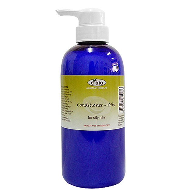 e'bio 伊比歐 檸檬&絲柏滋養潤絲精~油性(500ml)