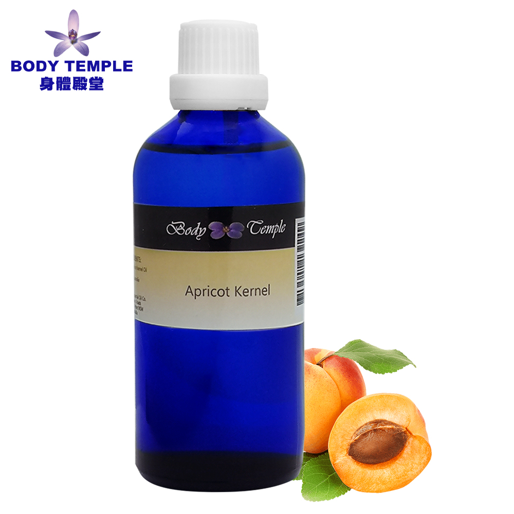 Body Temple 身體殿堂 100%冷壓杏桃仁油100ml(Apricot Kernel)
