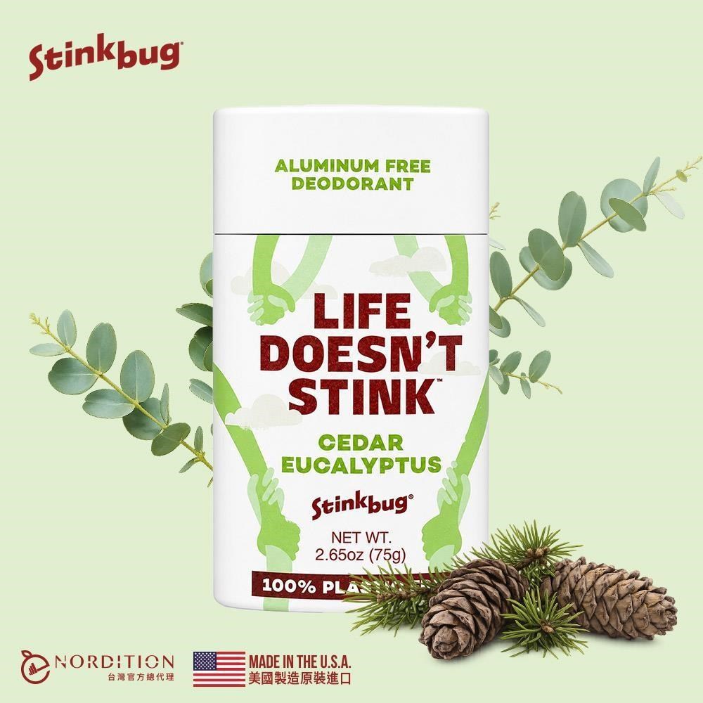 NORDITION 美國 Stinkbug 清新體香膏 雪松尤加利 美國製 孕婦可用 無鋁鹽 無塑包裝