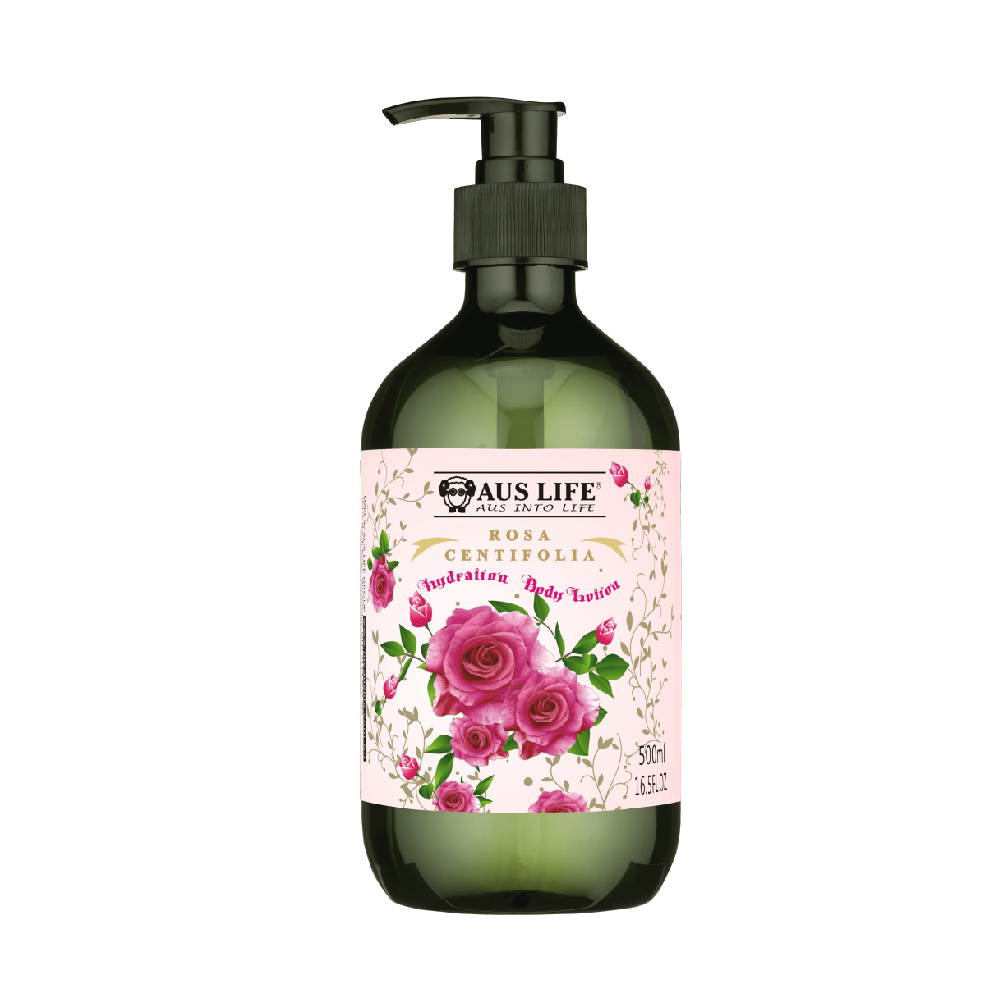 AUS LIFE 澳思萊 玫瑰嫩膚身體乳500ml