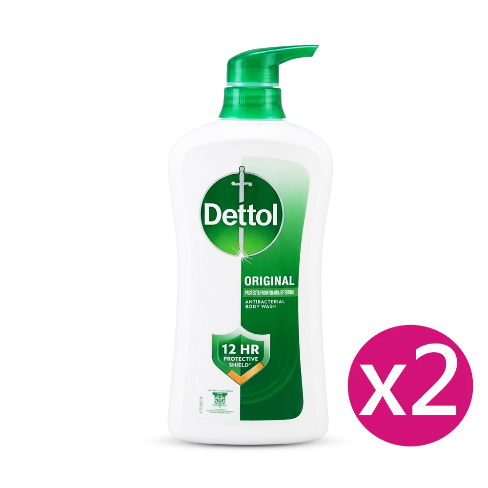 Dettol 滴露 抗菌沐浴乳 2瓶 (每瓶900g)