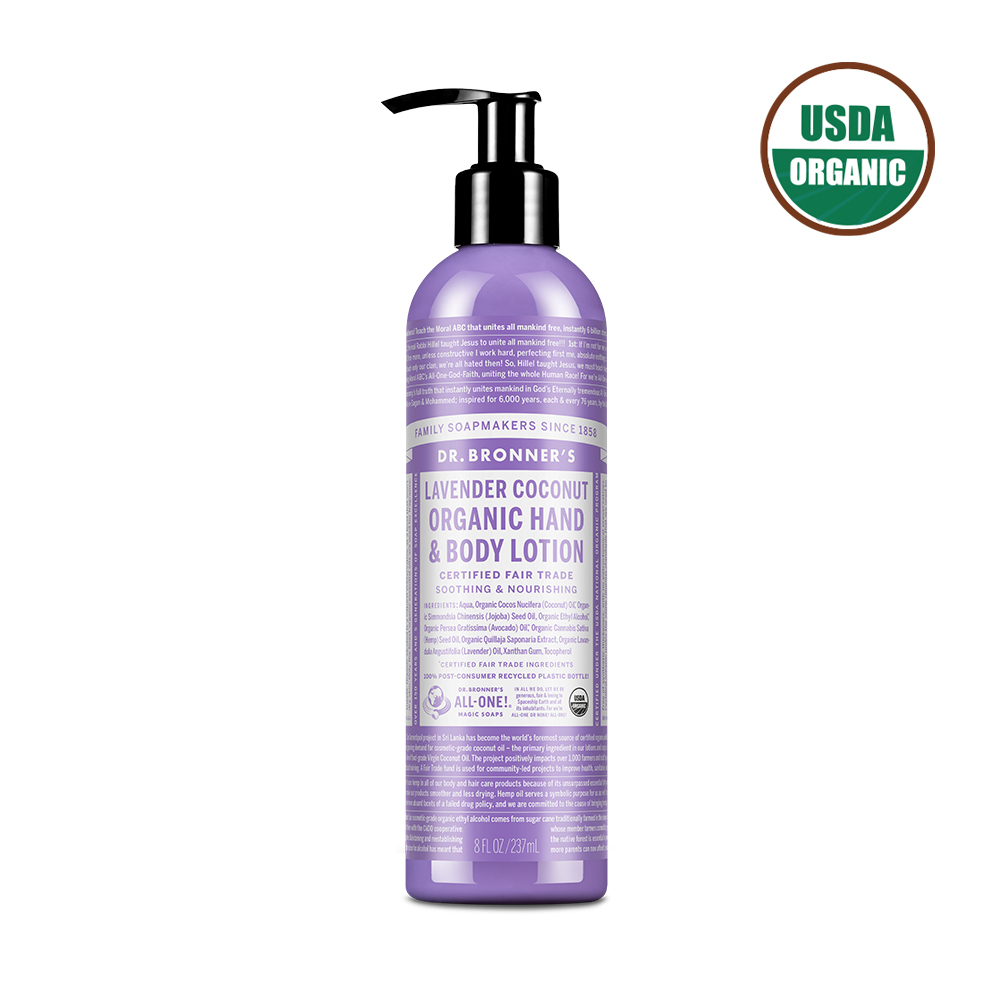 Dr. Bronner’s 布朗博士 薰衣草椰子嫩膚乳 237ml/8oz