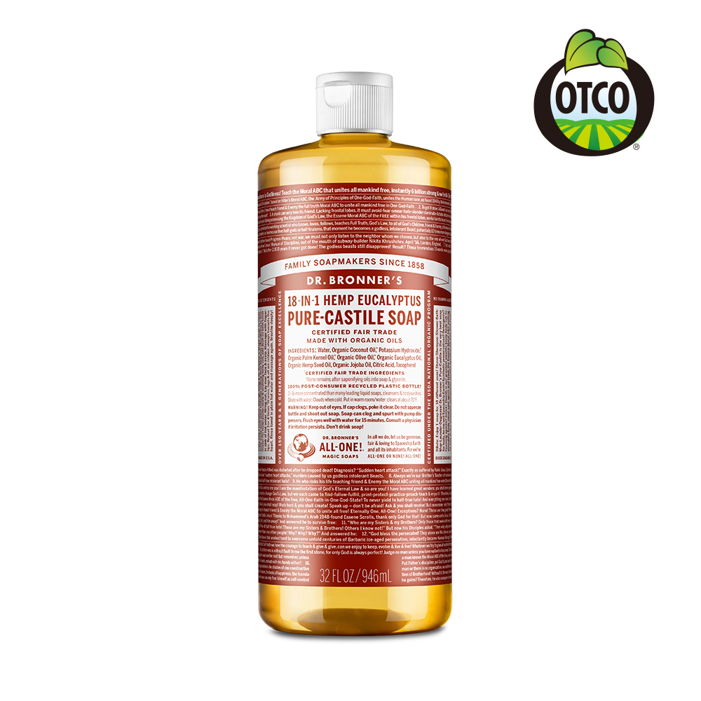 Dr.Bronners 布朗博士 尤加利潔膚露 946ml/32oz