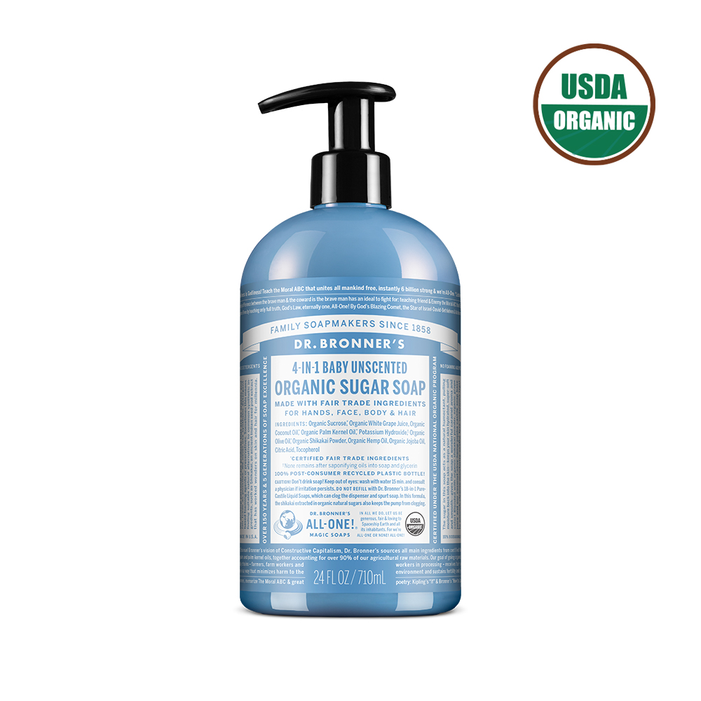Dr.Bronners 布朗博士 溫和嬰兒Shikakai沐浴露 710ml/24oz