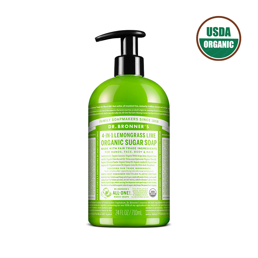 Dr.Bronners 布朗博士 檸檬草Shikakai沐浴露710ml/24oz