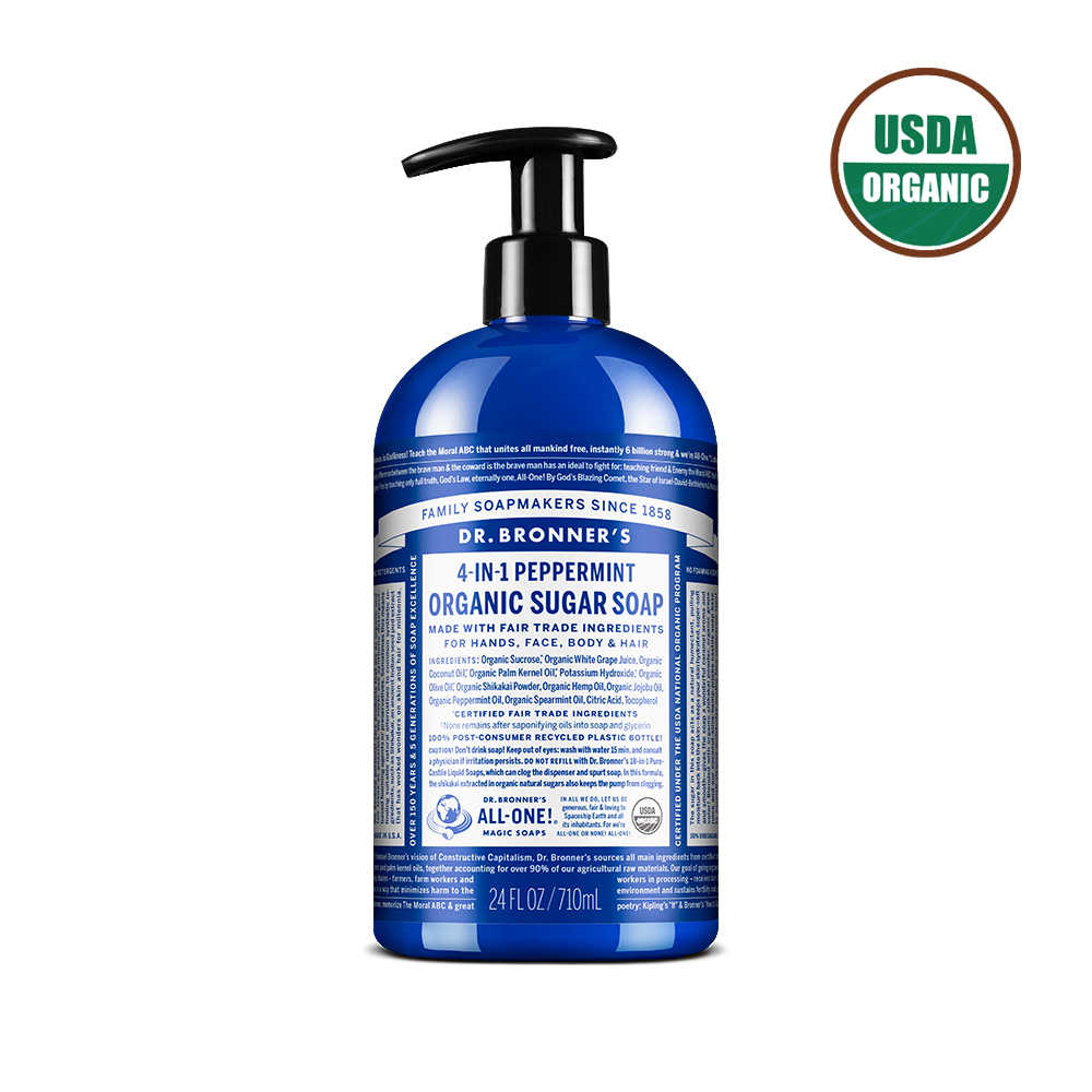 Dr.Bronners 布朗博士 美國薄荷Shikakai沐浴露710ml/24oz
