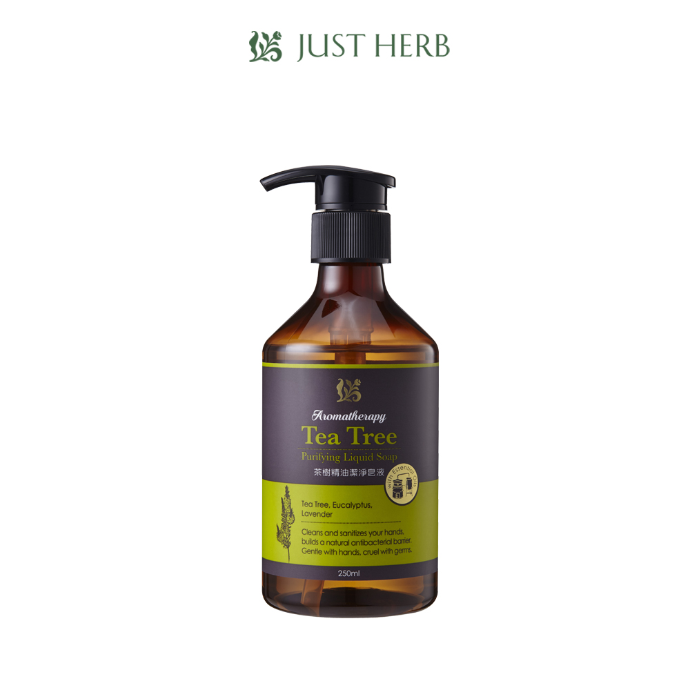 JustHerb 香草集 茶樹精油潔淨皂液250ML