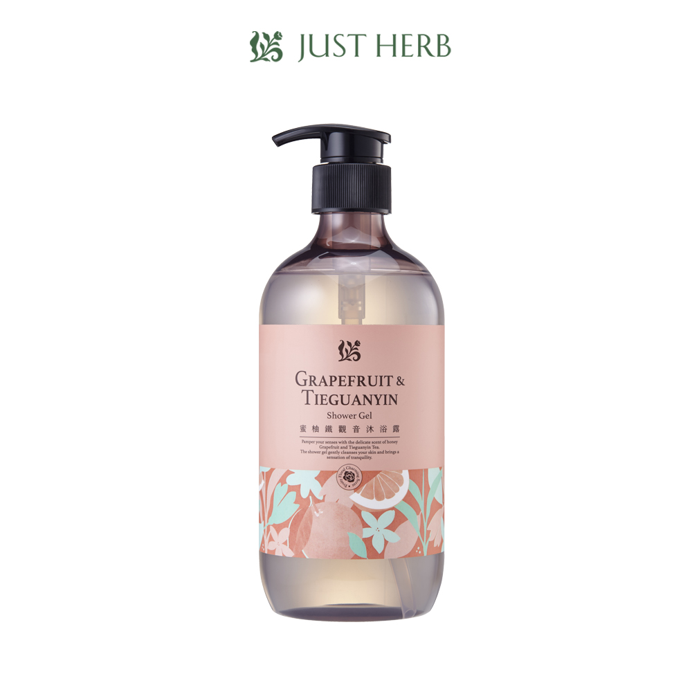 JustHerb 香草集 蜜柚鐵觀音沐浴露500ML