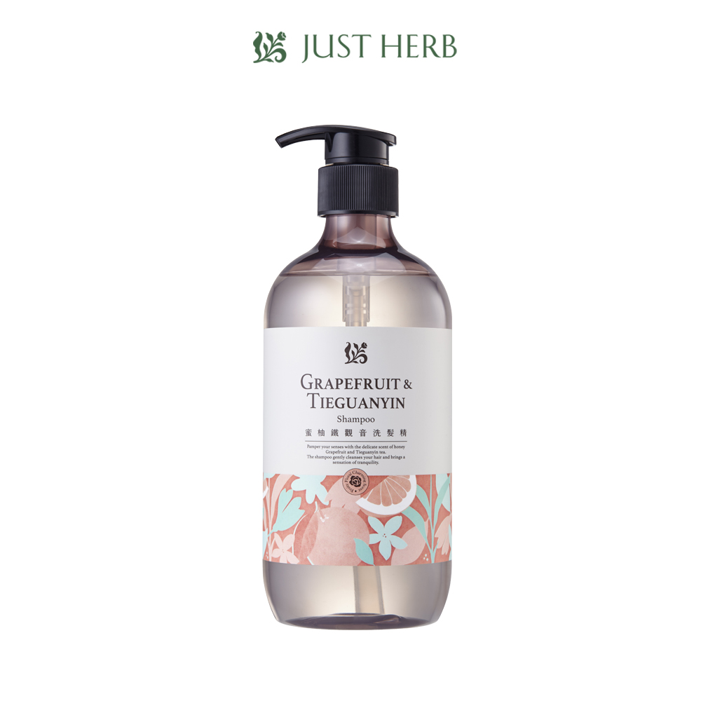JustHerb 香草集 蜜柚鐵觀音洗髮精500ML