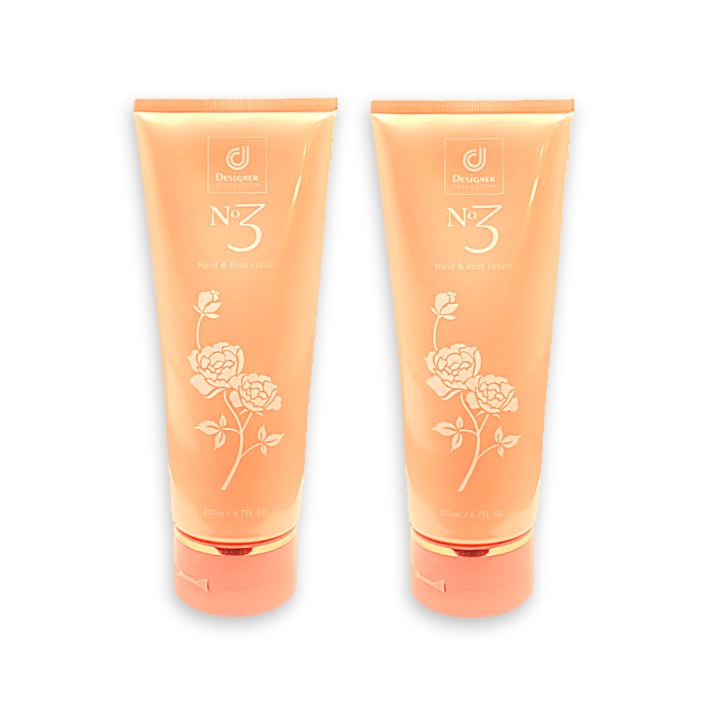 (2條超值組)馬來西亞Cosway科士威-NO.3長效滋潤馥郁香氛身體潤膚霜200ml/金色條