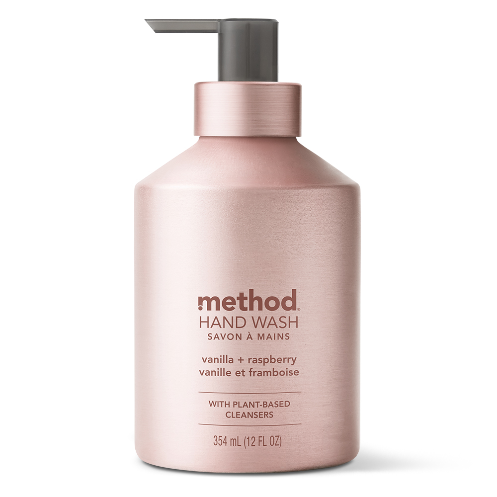 Method 美則 金緻洗手乳-玫瑰金354ml 香草&覆盆子