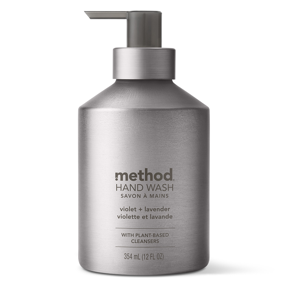 Method 美則 金緻洗手乳 霧銀灰354ml(紫羅蘭 + 薰衣草)