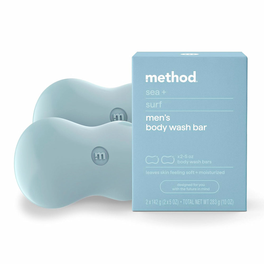 Method 美則 男仕潔膚皂-海洋衝浪142g x2