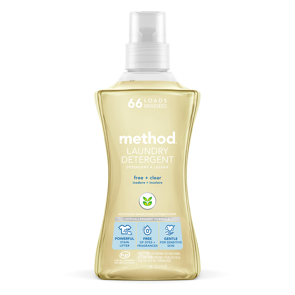 Method 美則 4倍濃縮智慧環保洗衣精-潔淨無香料1580ml（其他規格）