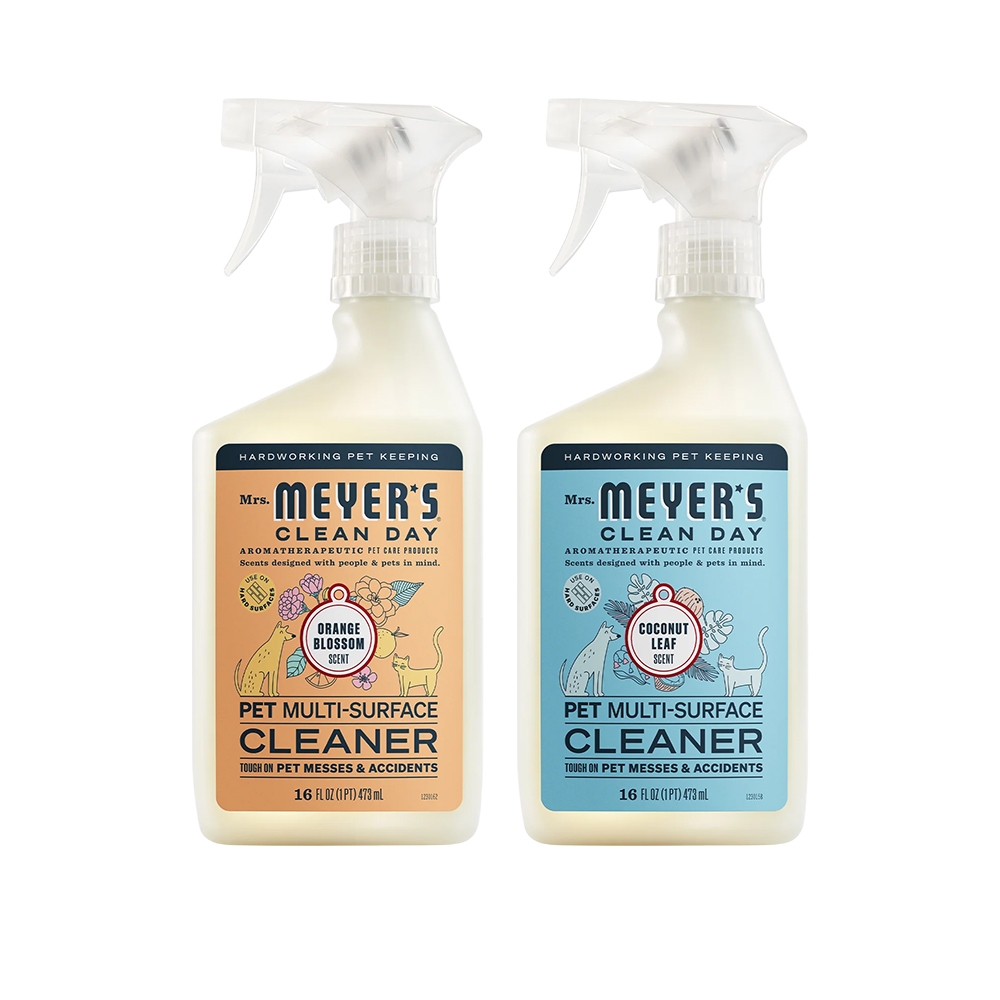 mrs.meyers 梅耶夫人 寵物各式硬質表面清潔劑 473ml (異味 清潔 去汙 毛孩 寵物友善)