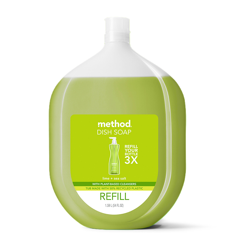Method 美則 純淨洗碗精補充瓶 - 萊姆海鹽 1590ml