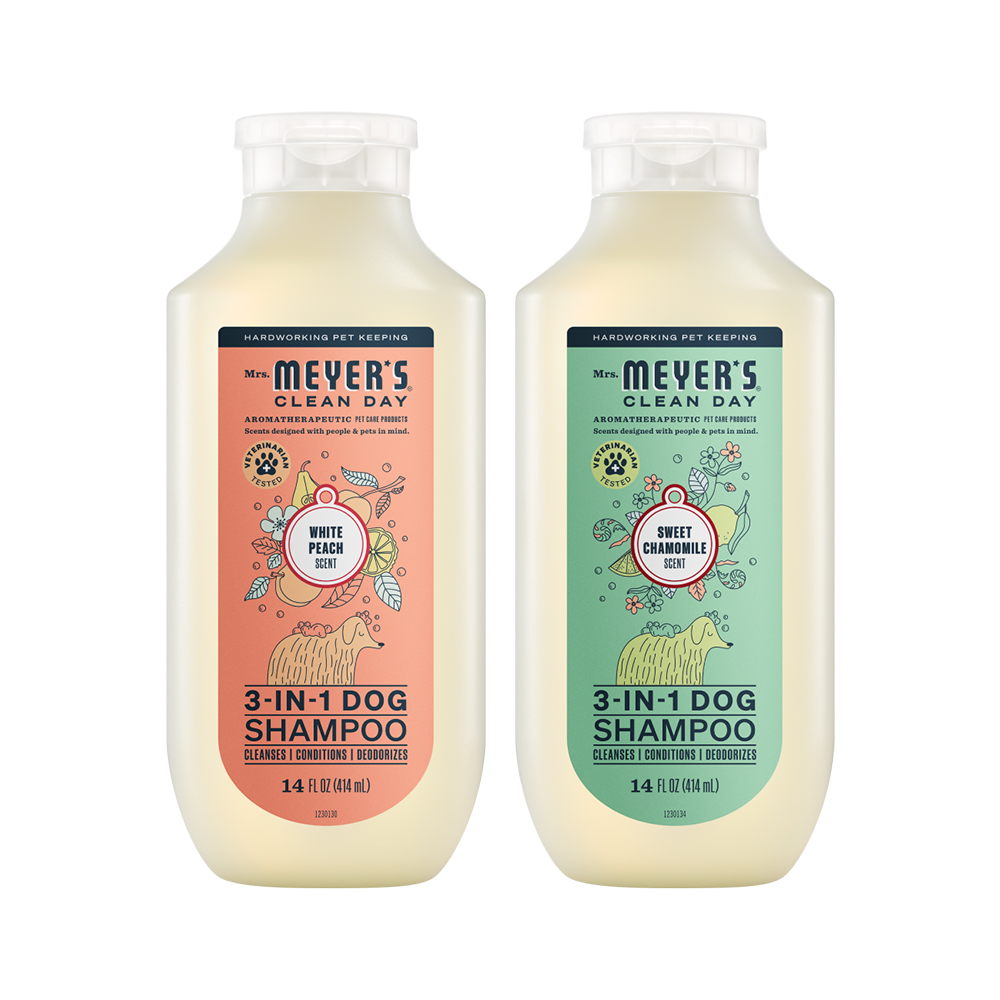 mrs.meyers 梅耶夫人 犬用三效洗毛精414ml