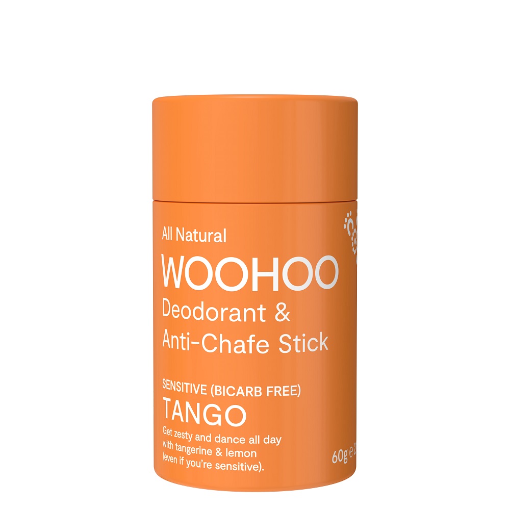 澳洲Woohoo 哇呼神奇體香棒/防摩擦膏-柑橘(Tango)60g