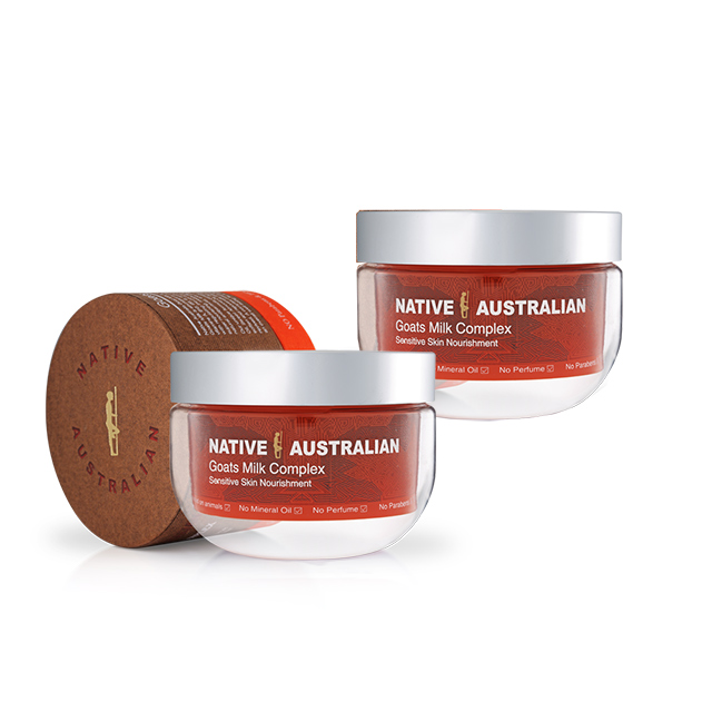 native 山羊奶曼努考蜂蜜滋養綜合霜(2 入組 150g/罐 深層養護系列) 即期品-2026年11月到期